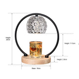 Glass Candle Warmer Lamp